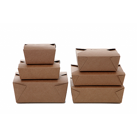 Food Box Brown Kraft x 450