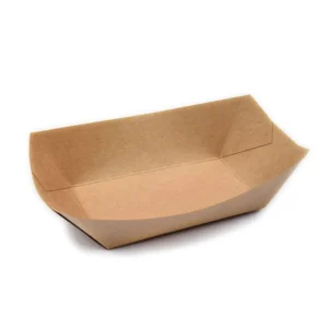 Large Kraft Food Tray