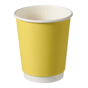 8oz yellow Takeaway Coffee Cups